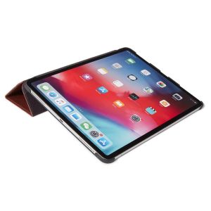 Decoded Leather Slim Cover iPad Pro 12.9 (2018 - 2022) - Bruin