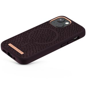 Njorð Collections Salmon Leather MagSafe Case iPhone 13 Mini - Rust