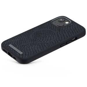 Njorð Collections Salmon Leather MagSafe Case iPhone 13 - Dark Grey