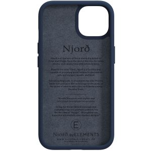Njorð Collections Salmon Leather MagSafe Case iPhone 13 - Petrol