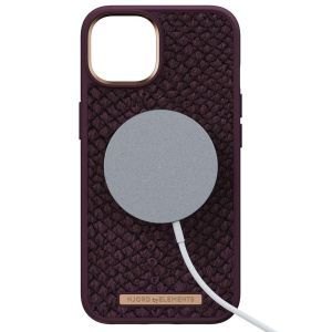 Njorð Collections Salmon Leather MagSafe Case iPhone 14 - Rust