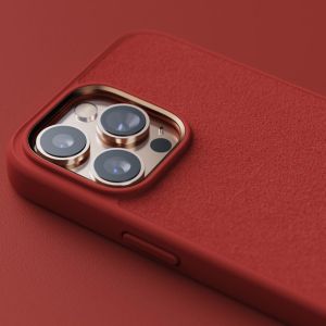 Njorð Collections Suède Comfort+ Case iPhone 14 - Burnt Orange