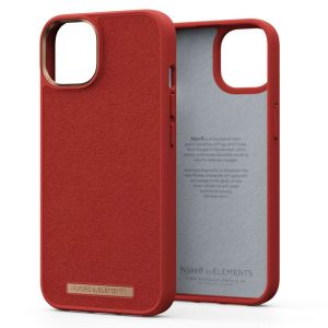 Njorð Collections Suède Comfort+ Case iPhone 14 - Burnt Orange