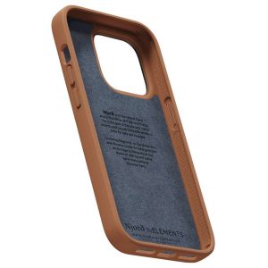 Njorð Collections Genuine Leather Case iPhone 14 Pro - Cognac