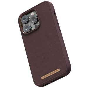 Njorð Collections Genuine Leather Case iPhone 14 Pro - Brown