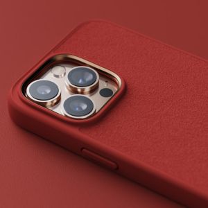 Njorð Collections Suède Comfort+ Case iPhone 14 Pro Max - Burnt Orange