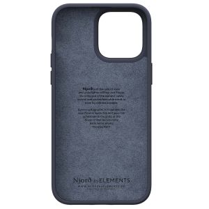 Njorð Collections Genuine Leather Case iPhone 14 Pro Max - Black