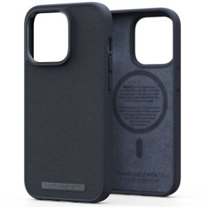 Njorð Collections Genuine Leather MagSafe Case iPhone 14 Pro - Black