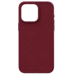 Njorð Collections Suède Comfort+ Case MagSafe iPhone 15 Pro Max - Red