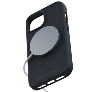 Njorð Collections Suède Comfort+ Case MagSafe iPhone 15 - Black