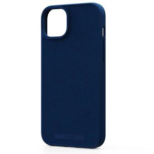 Njorð Collections Suède Comfort+ Case MagSafe iPhone 15 Plus - Blue