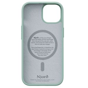 Njorð Collections Fabric MagSafe Case iPhone 15 - Turquoise