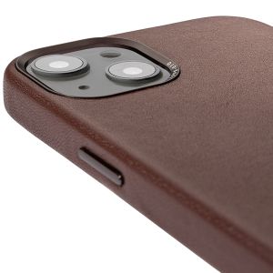 Decoded Leather Backcover MagSafe iPhone 13 Mini - Bruin