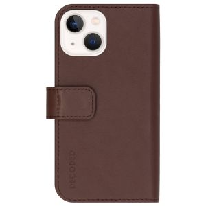 Decoded 2 in 1 Leather Detachable Wallet iPhone 13 Mini - Bruin