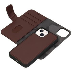 Decoded 2 in 1 Leather Detachable Wallet iPhone 13 Mini - Bruin