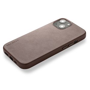 Decoded Leather Backcover MagSafe iPhone 13 - Bruin