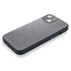 Decoded Leather Backcover MagSafe iPhone 13 - Donkerblauw