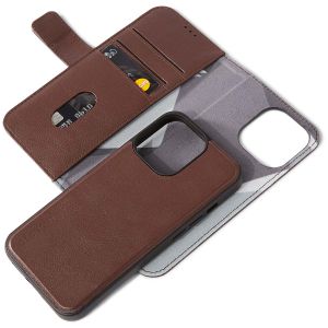 Decoded 2 in 1 Leather Detachable Wallet iPhone 13 Pro - Bruin