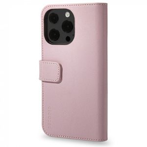 Decoded 2 in 1 Leather Detachable Wallet iPhone 13 Pro - Roze