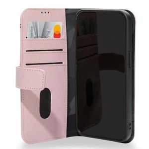 Decoded 2 in 1 Leather Detachable Wallet iPhone 13 Pro Max - Roze