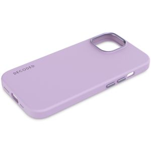 Decoded Silicone Backcover MagSafe iPhone 15 - Paars