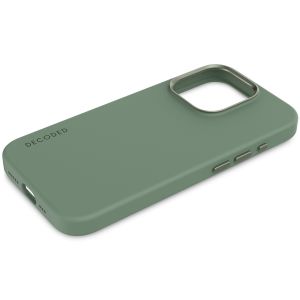 Decoded Silicone Backcover MagSafe iPhone 15 Pro - Groen