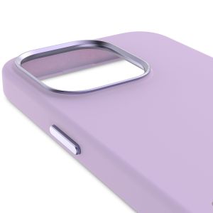 Decoded Silicone Backcover MagSafe iPhone 15 Pro - Paars