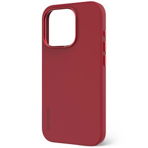 Decoded Silicone Backcover MagSafe iPhone 15 Pro - Rood