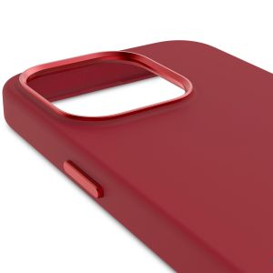 Decoded Silicone Backcover MagSafe iPhone 15 Pro - Rood