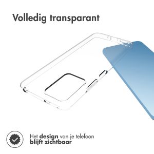 Accezz Clear Backcover Xiaomi Redmi Note 12 - Transparant