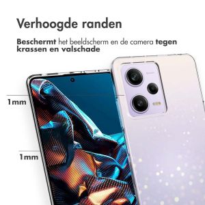 Accezz Clear Backcover Xiaomi Poco X5 Pro 5G - Transparant