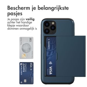 iMoshion Backcover met pasjeshouder iPhone 11 Pro - Donkerblauw