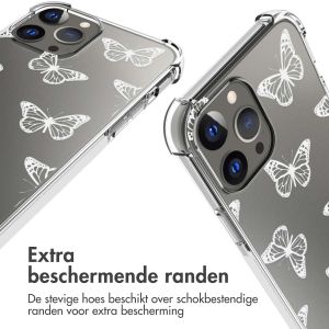 iMoshion Design hoesje met koord iPhone 13 Pro Max - Butterfly