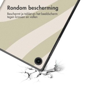 iMoshion Trifold Design Bookcase Samsung Galaxy Tab A8 - Retro Green