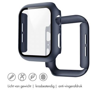iMoshion Full Cover Hardcase Apple Watch Series 4 / 5 / 6 / SE - 44 mm - Donkerblauw