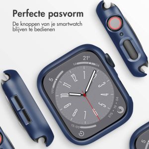 iMoshion Full Cover Hardcase Apple Watch Series 4 / 5 / 6 / SE - 40 mm - Donkerblauw
