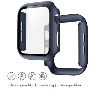 iMoshion Full Cover Hardcase Apple Watch Series 4 / 5 / 6 / SE - 40 mm - Donkerblauw