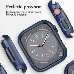 iMoshion Full Cover Hardcase Apple Watch Series 7 / 8 / 9 - 45 mm - Donkerblauw