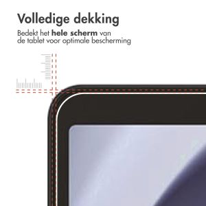 iMoshion Gehard glas screenprotector Samsung Galaxy Tab A9 8.7 inch