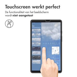 iMoshion Gehard glas screenprotector Samsung Galaxy Tab A9 8.7 inch