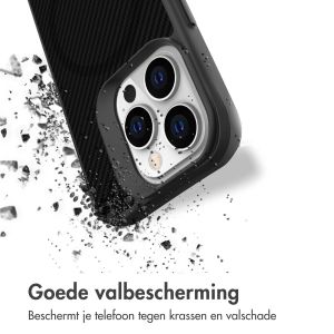 iMoshion Rugged Hybrid Carbon Case met MagSafe iPhone 14 Pro - Zwart