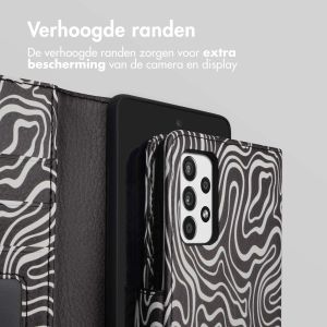 iMoshion Design Bookcase Samsung Galaxy A52(s) (5G/4G) - Black And White