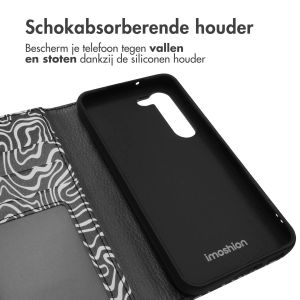 iMoshion Design Bookcase Samsung Galaxy S23 - Black And White