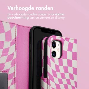 iMoshion Design Bookcase iPhone 11 - Retro Pink