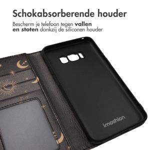 iMoshion Design Bookcase Samsung Galaxy S8 - Sky Black