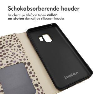 iMoshion Design Bookcase Samsung Galaxy S9 - Black And White Dots