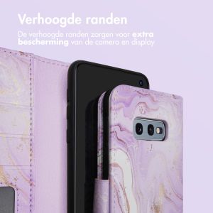 iMoshion Design Bookcase Samsung Galaxy S10e - Purple Marble