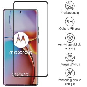 Selencia Gehard Glas Premium Screenprotector Motorola Edge 40 Pro