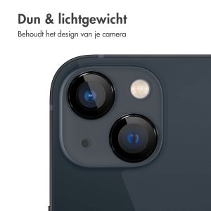 iMoshion 2 Pack Camera lens protector iPhone 14 / 14 Plus - Zwart
