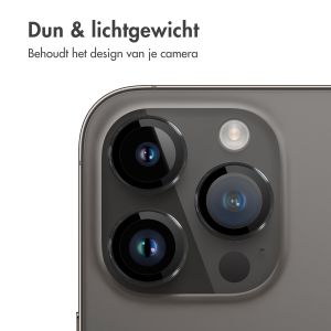 iMoshion 2 Pack Camera lens protector iPhone 14 Pro / 14 Pro Max - Grijs